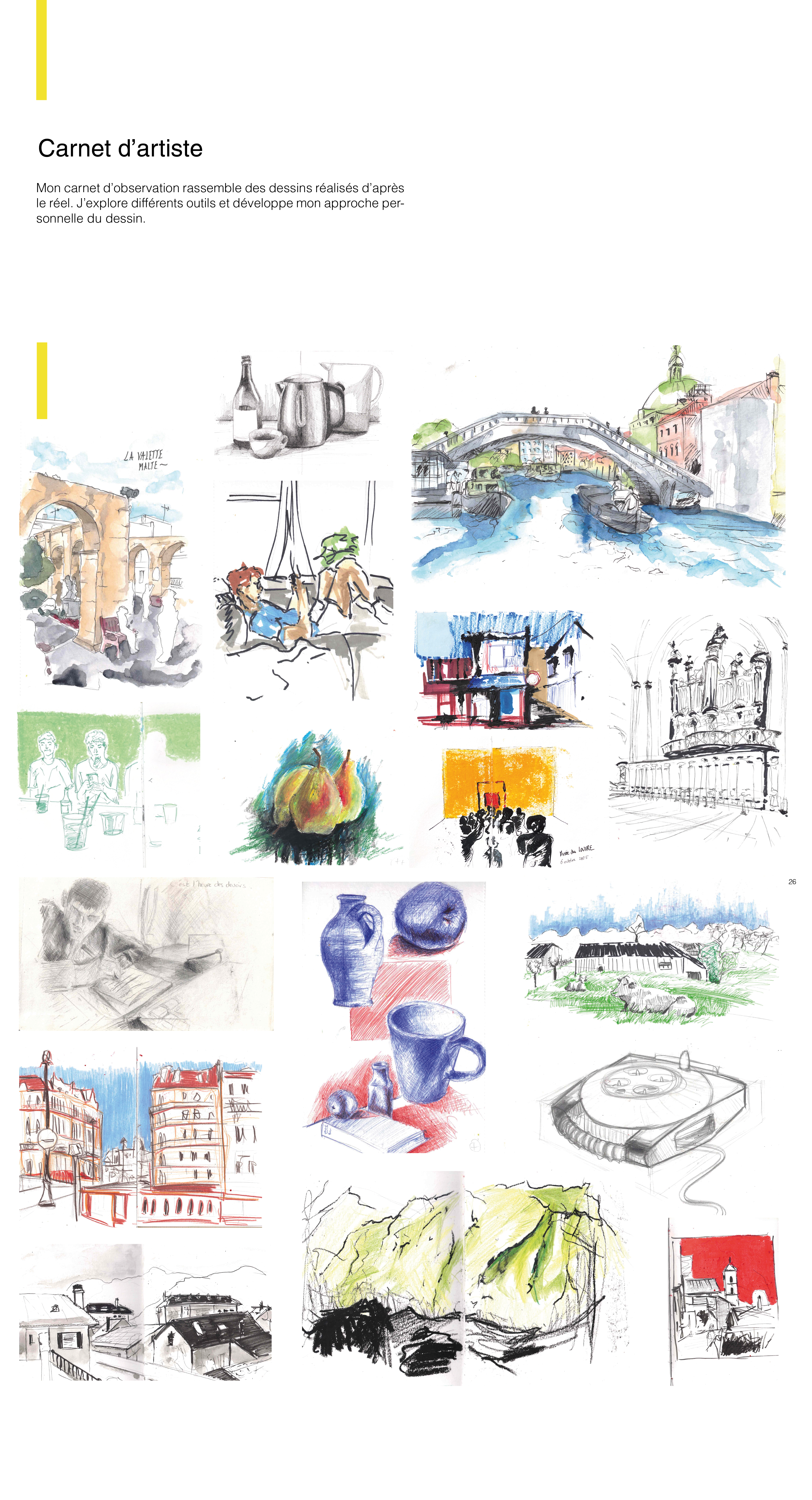 Carnet d'artiste